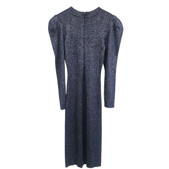 Sachin & Babi Amelie Metallic Knit Bodycon Dress Size S - Picture 3 of 9